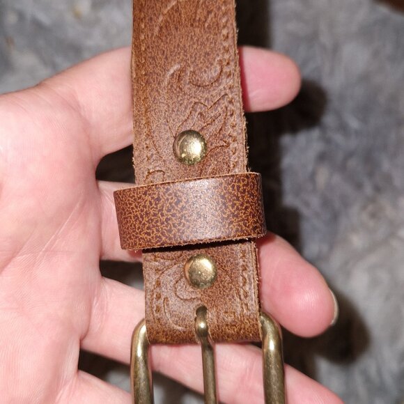 Leather belt - Picture 3 of 9